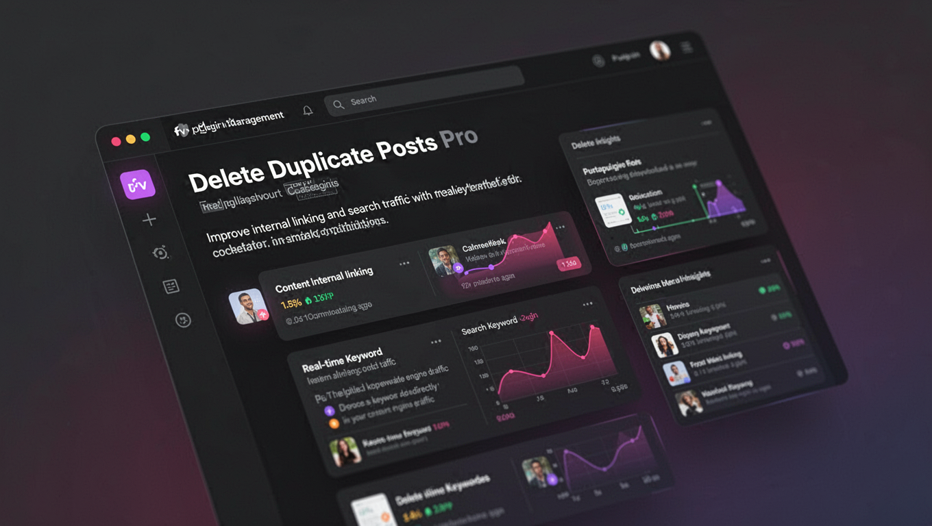 Preview of Delete Duplicate Posts Pro
