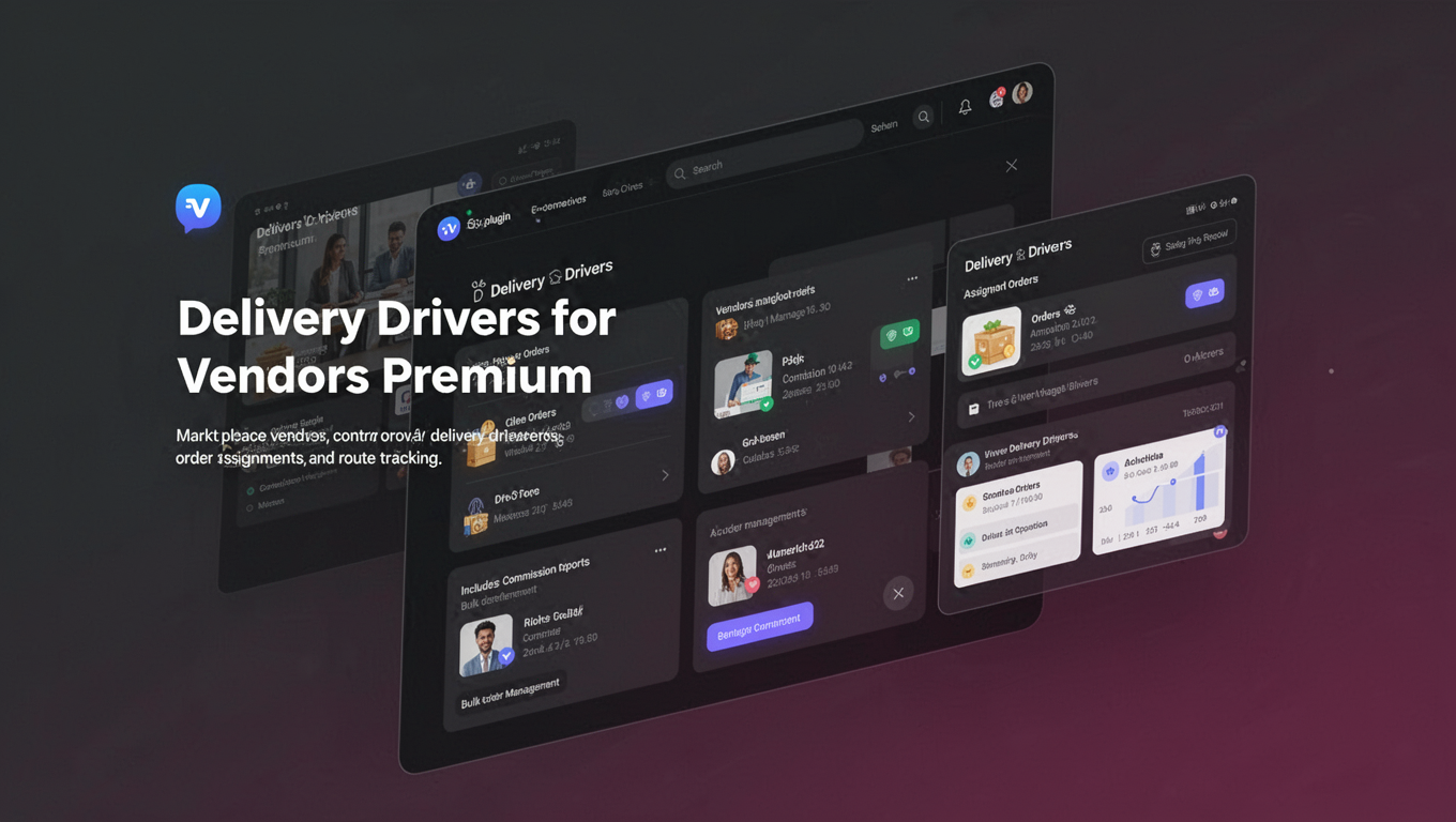 Preview of Delivery Drivers for Vendors Premium