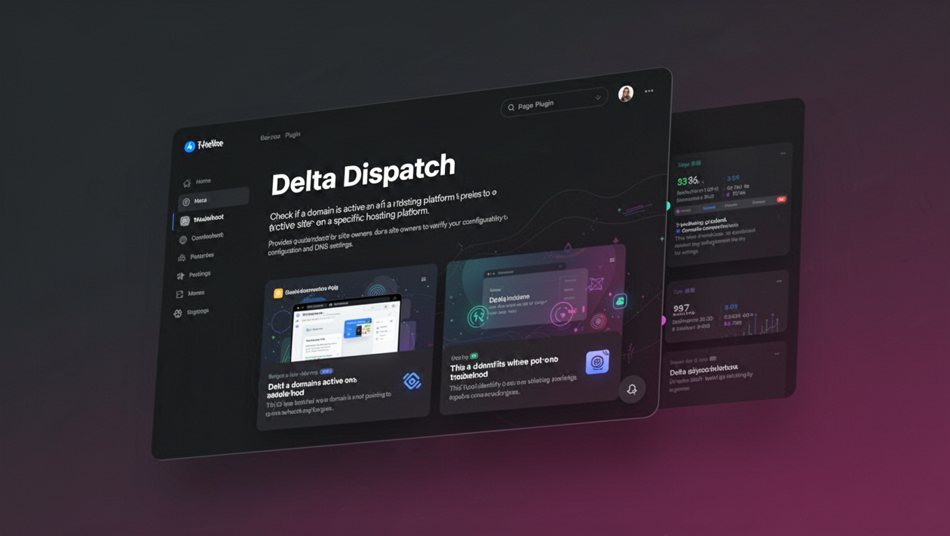 Preview of Delta Dispatch