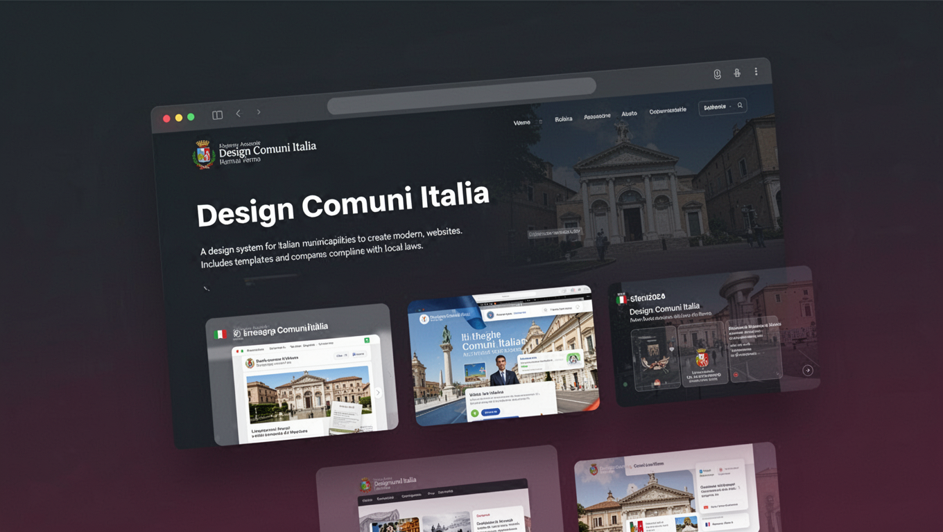 Preview of Design Comuni Italia