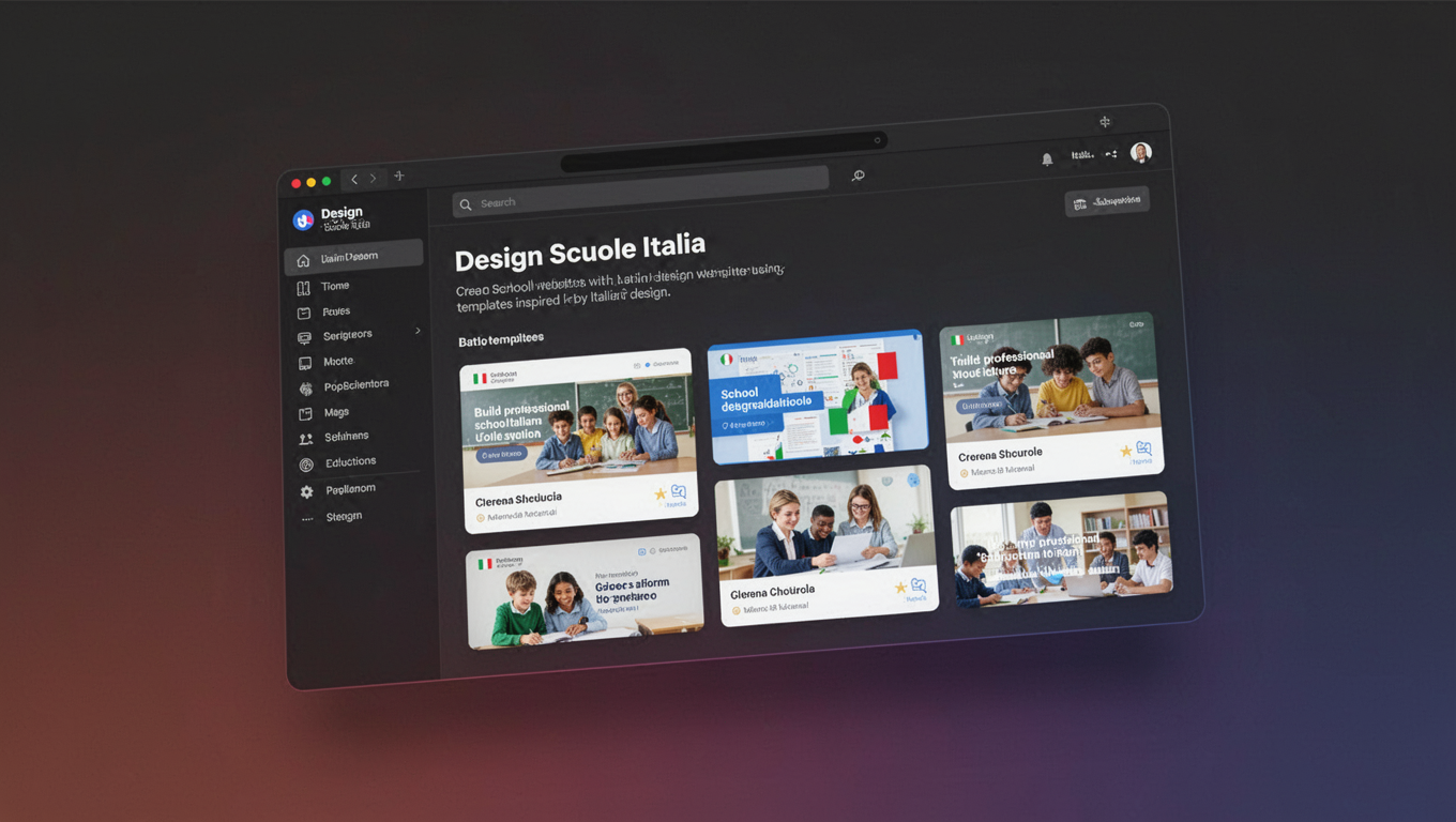 Preview of Design Scuole Italia