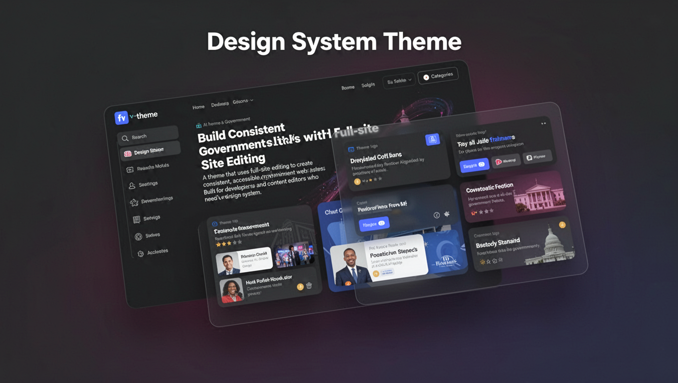 Preview of Design System Theme