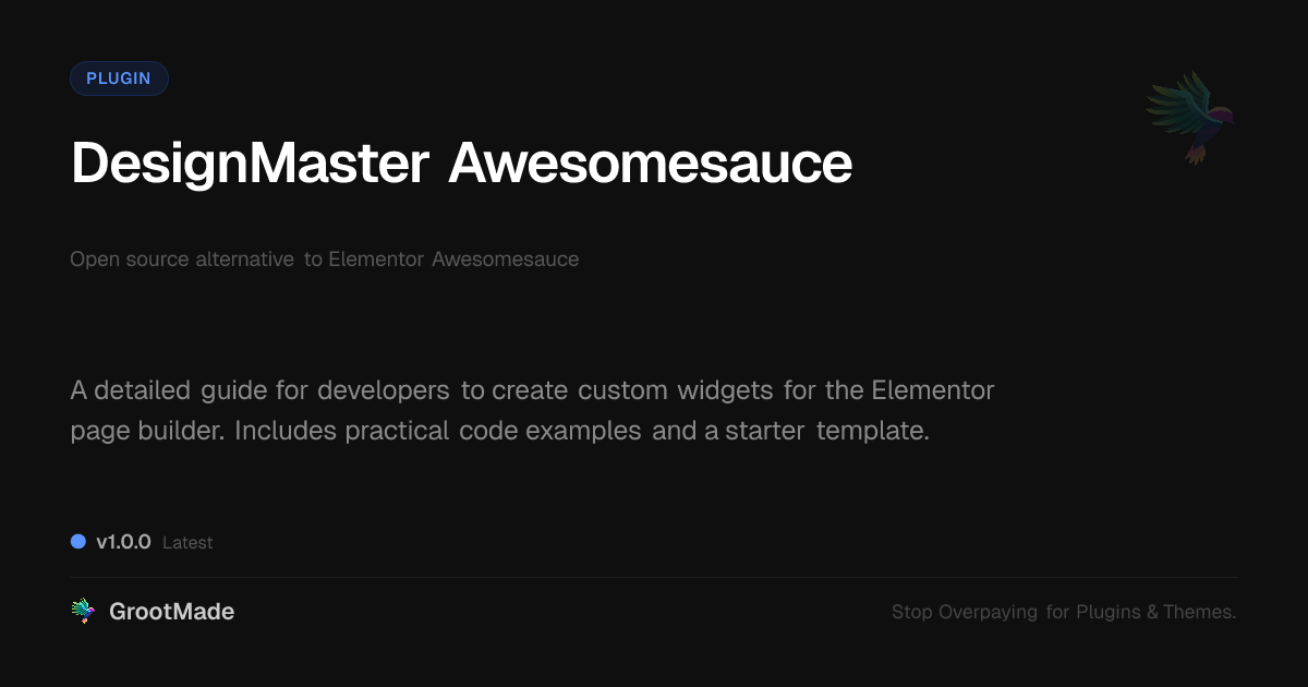 Preview of DesignMaster Awesomesauce