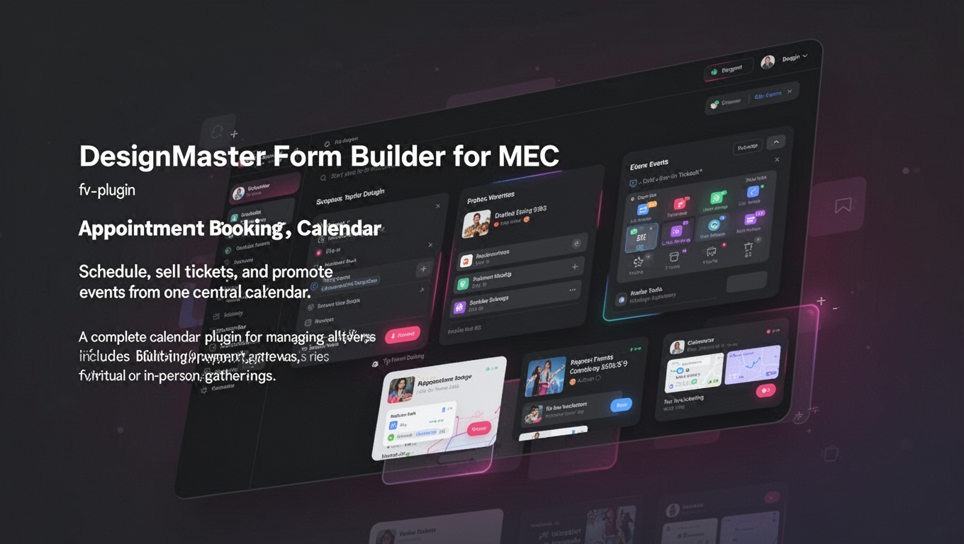 Preview of DesignMaster Form Builder for MEC