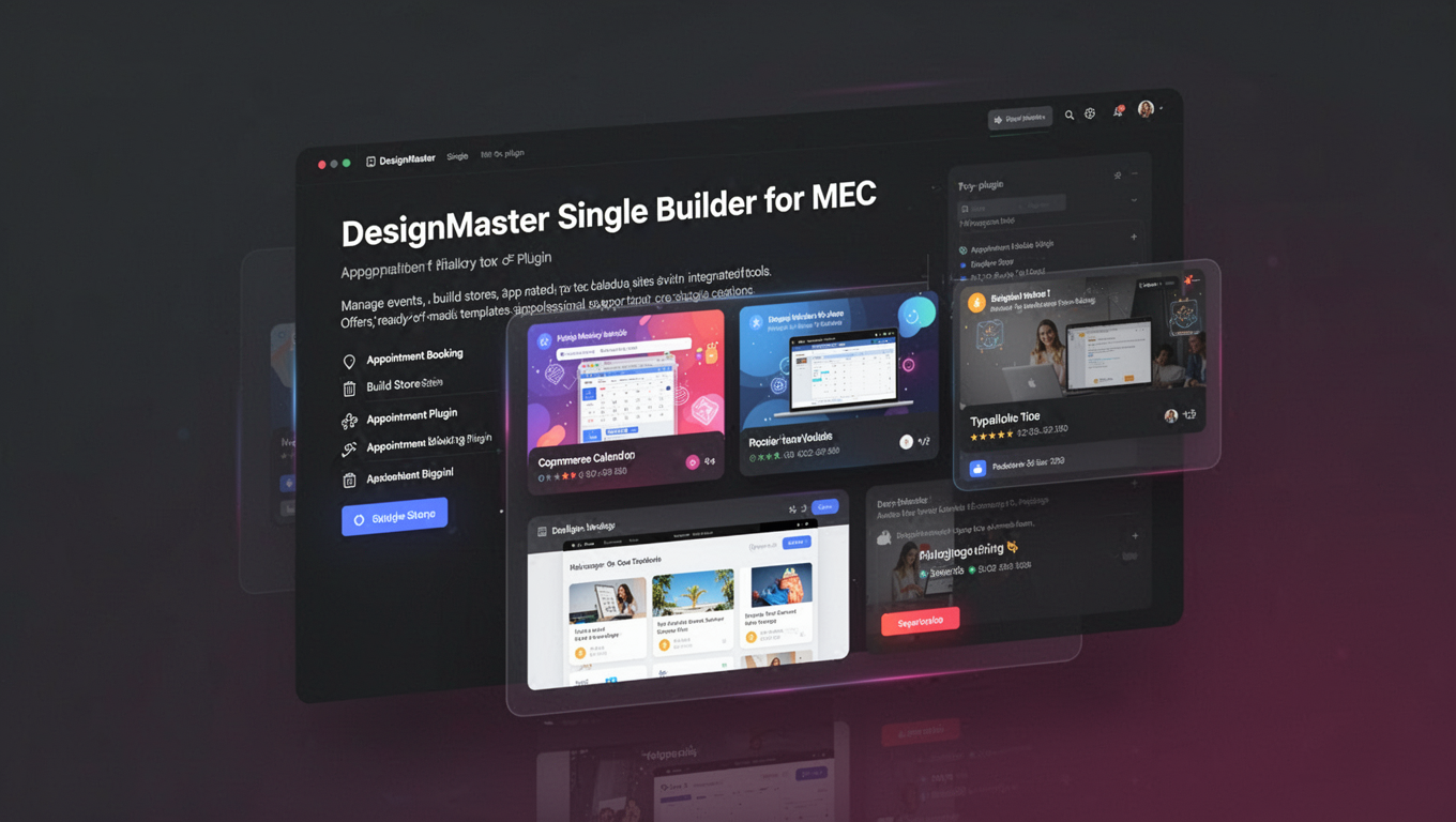 Preview of DesignMaster Single Builder for MEC