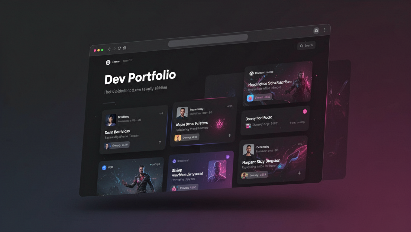 Preview of Dev Portfolio