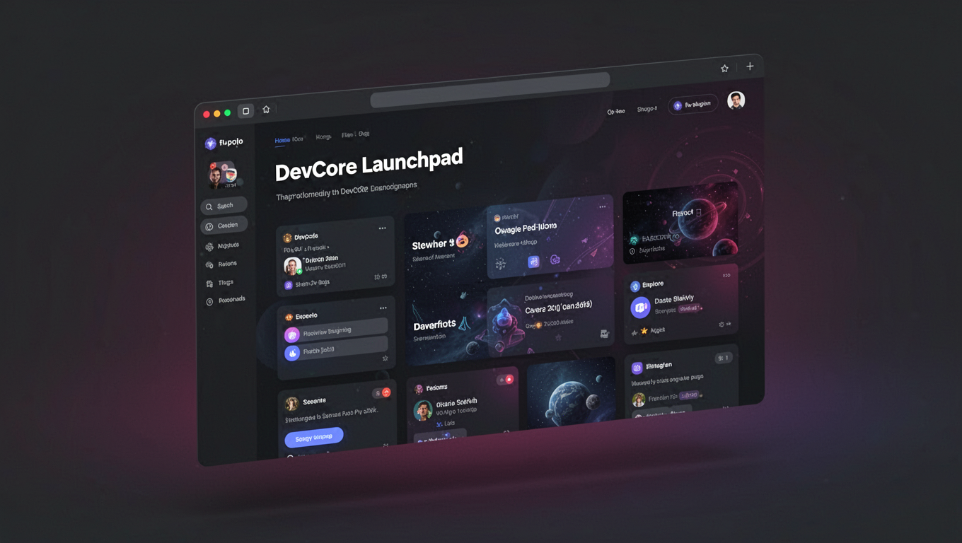 Preview of DevCore Launchpad