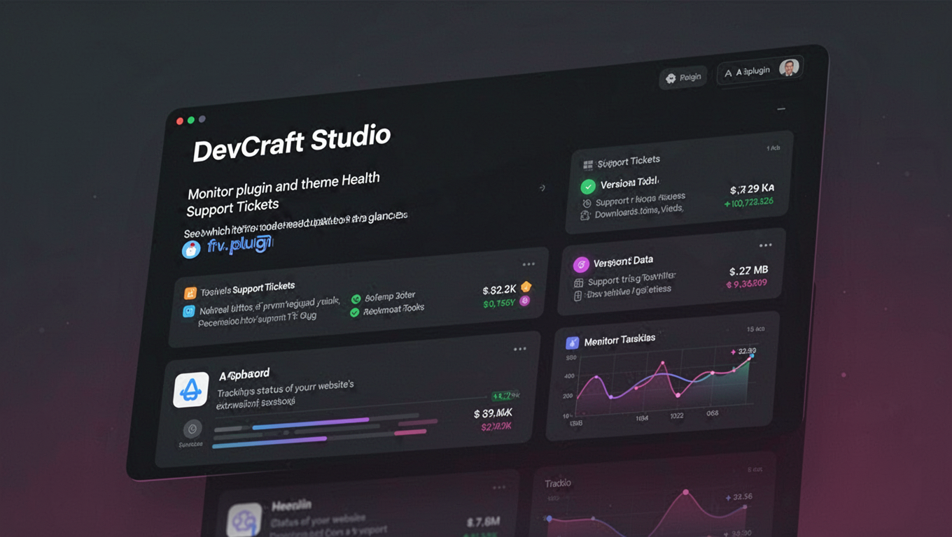 Preview of DevCraft Studio