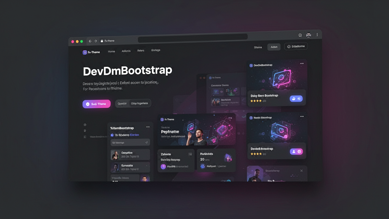 Preview of DevDmBootstrap