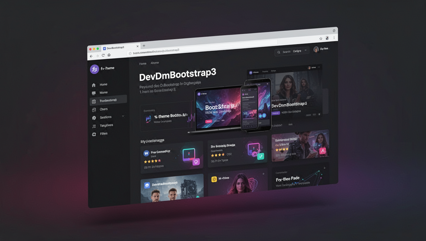 Preview of DevDmBootstrap3