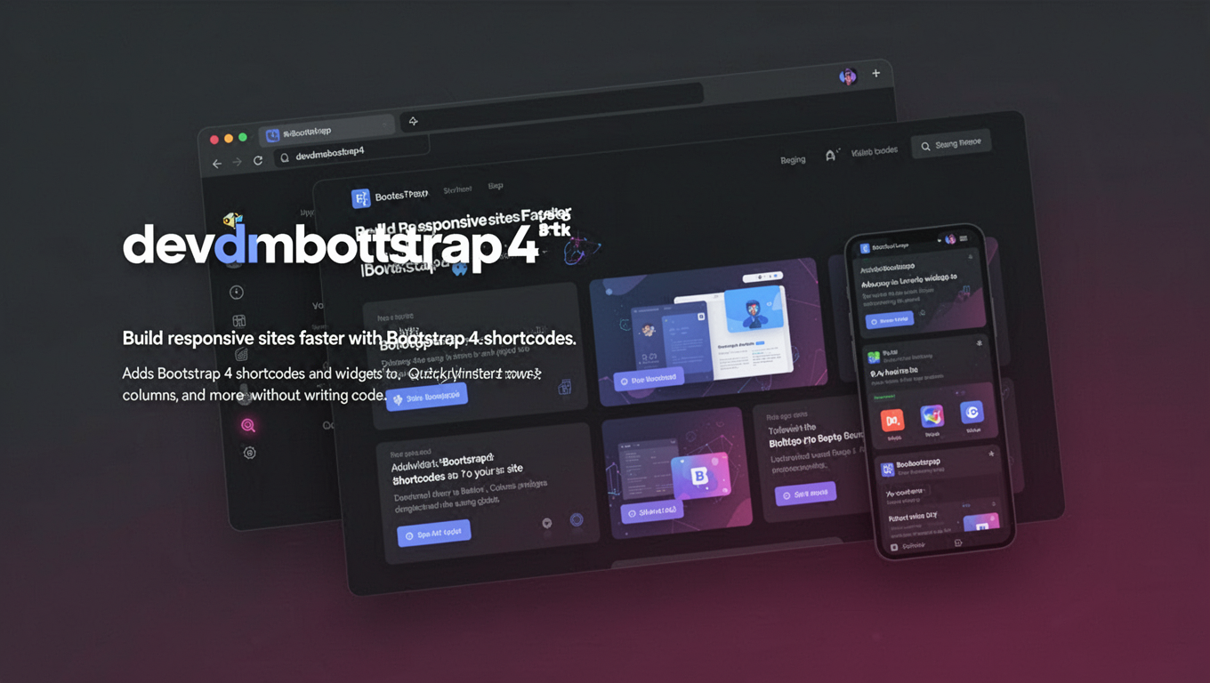 Preview of devdmbootstrap4
