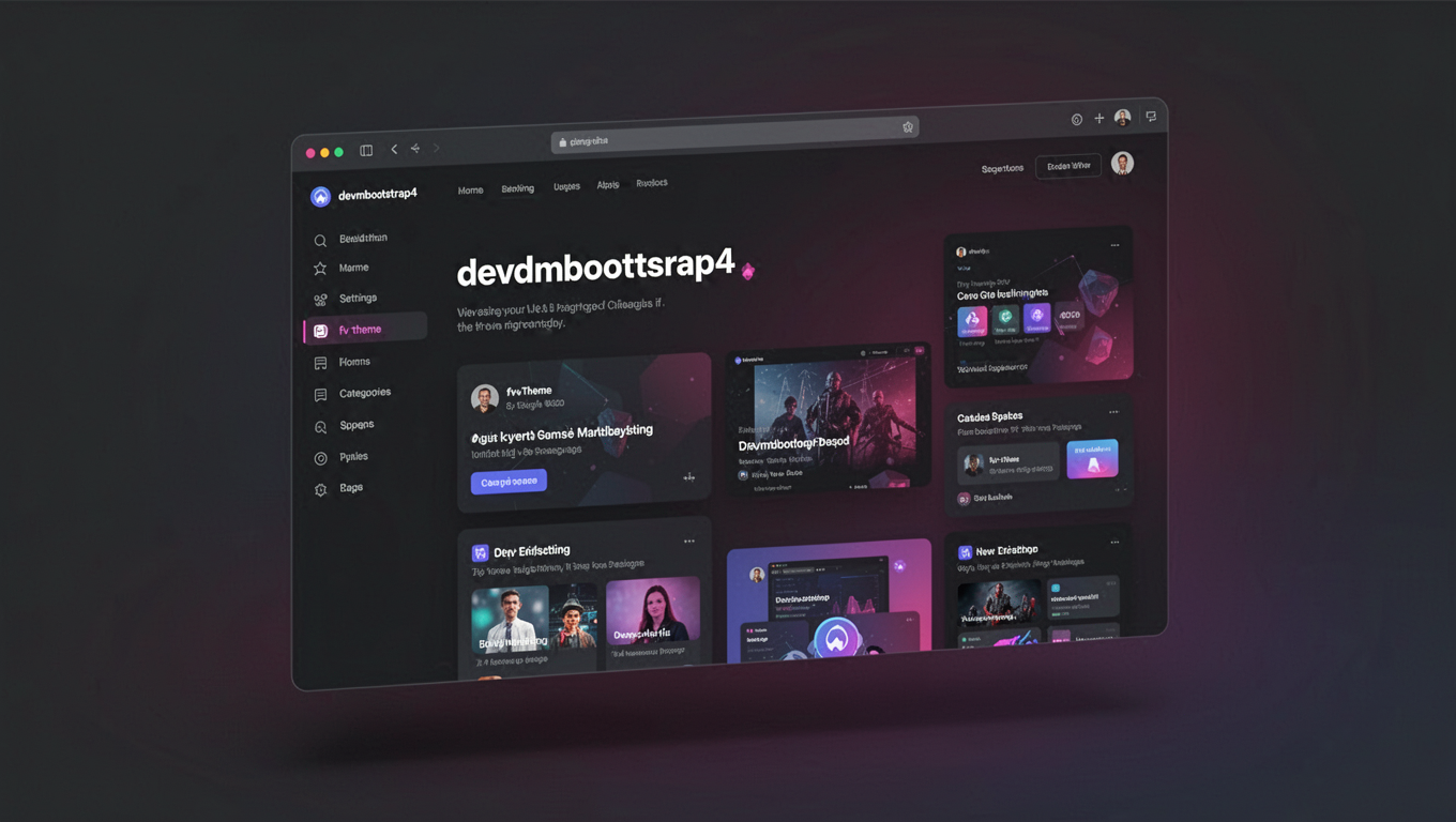 Preview of devdmbootstrap4