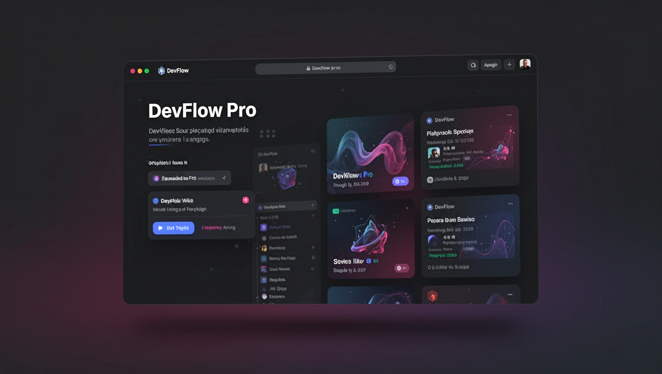 Preview of DevFlow Pro