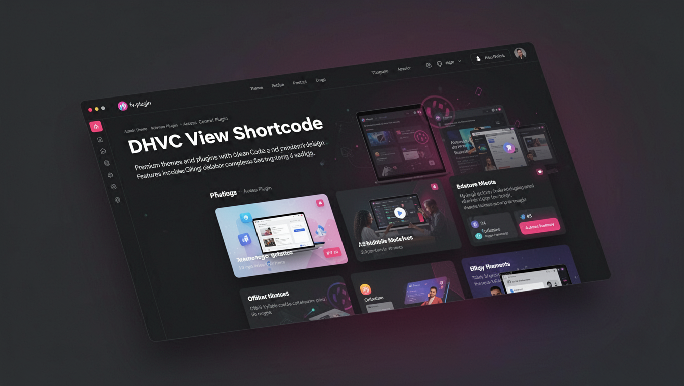 Preview of DHVC View Shortcode