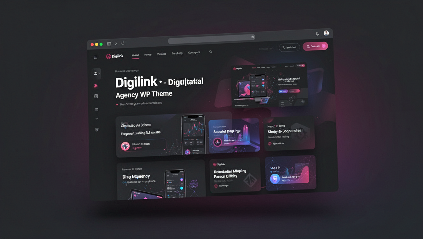 Preview of Digilink - Digital Agency WP Theme