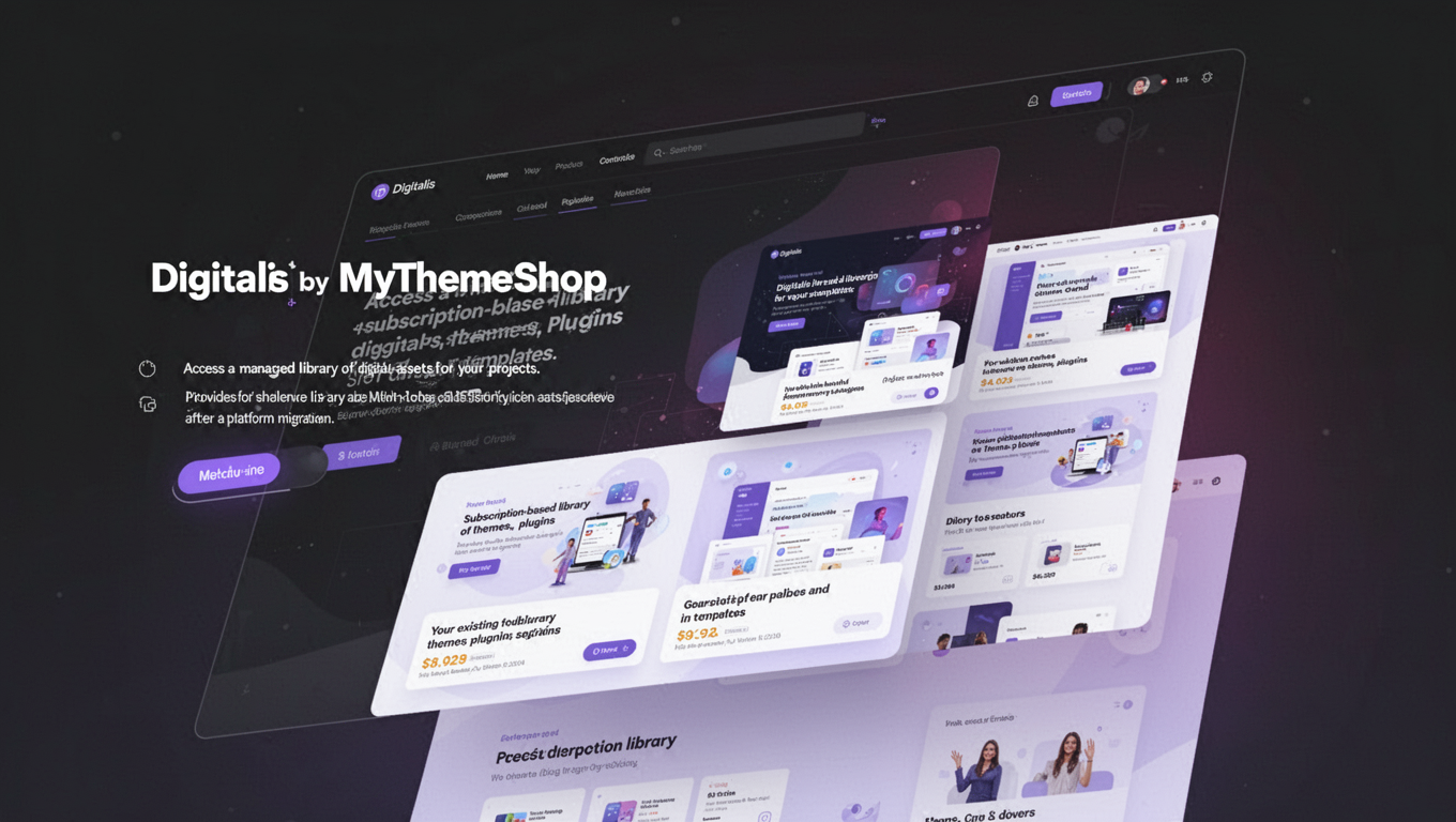 Preview of Digitalis by MyThemeShop