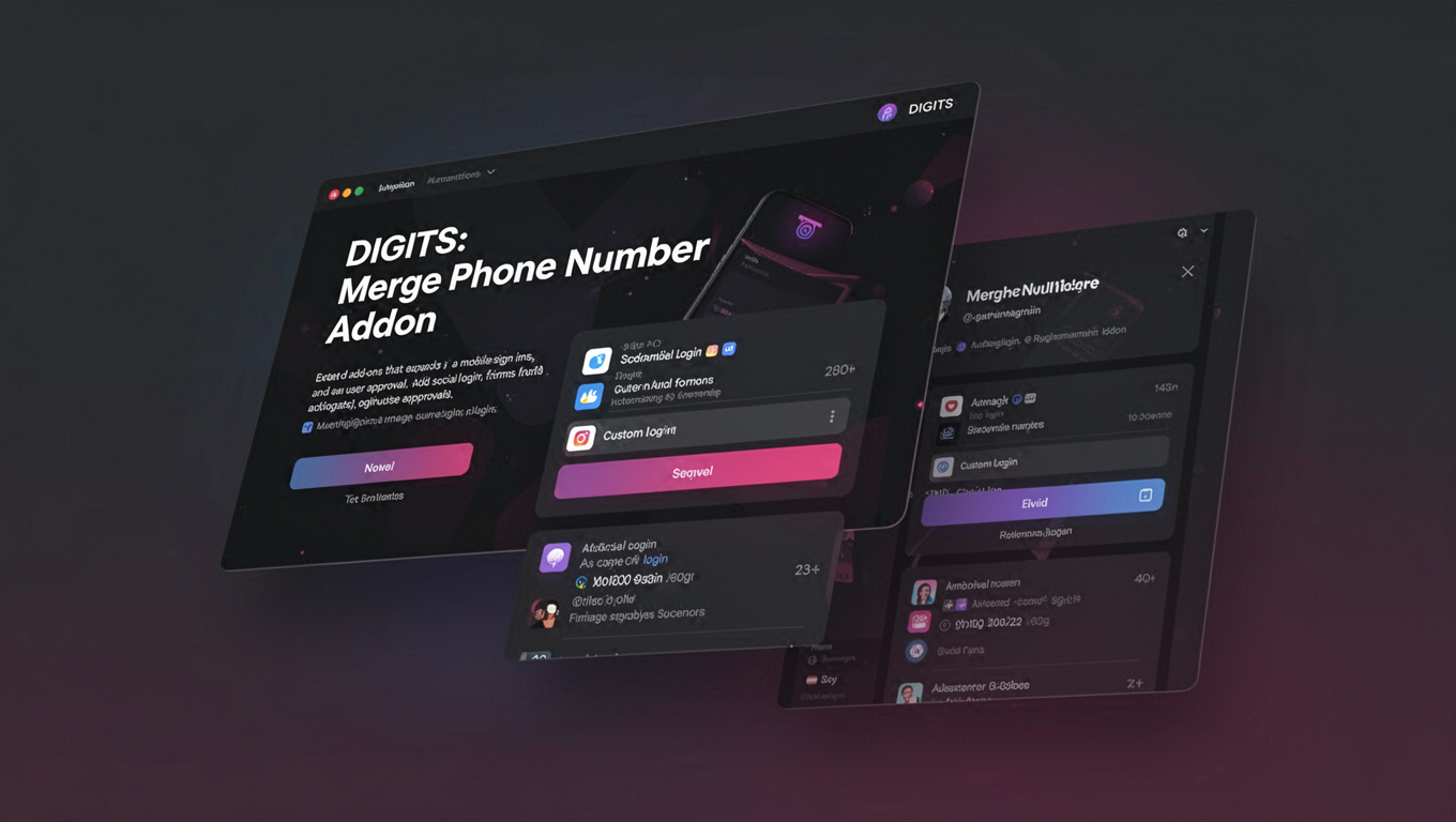 Preview of DIGITS: Merge Phone Number Addon