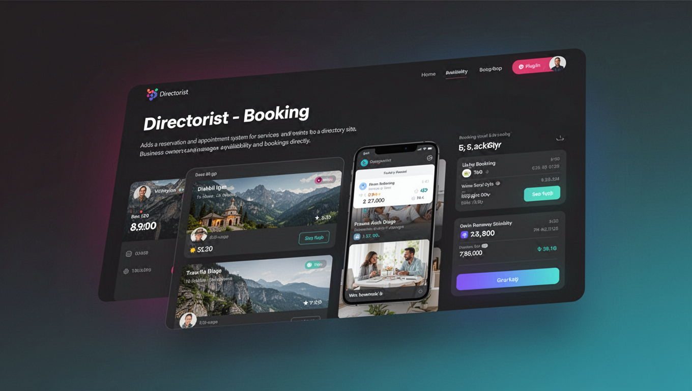 Preview of Directorist - Booking