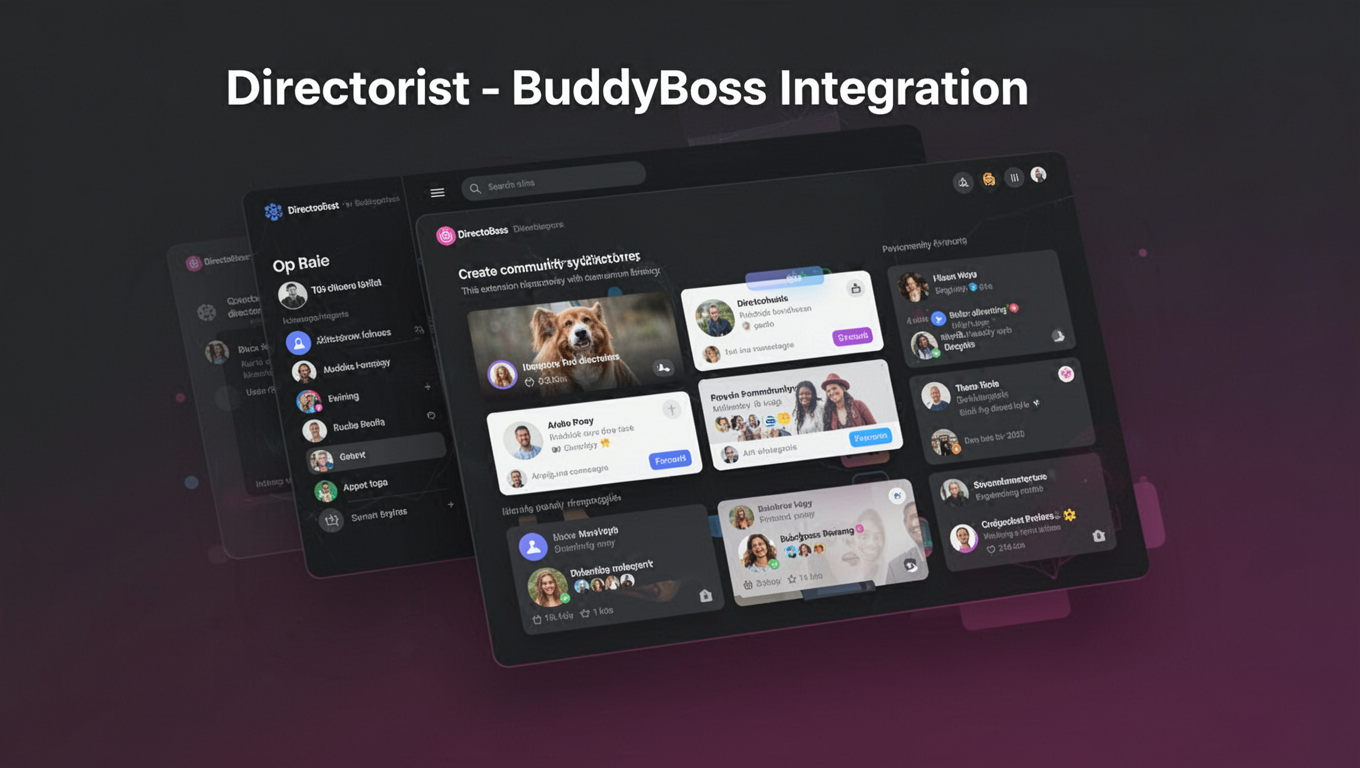 Preview of Directorist - BuddyBoss Integration