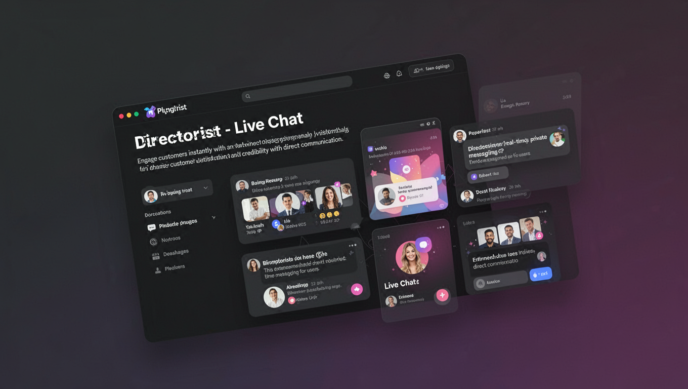 Preview of Directorist - Live Chat