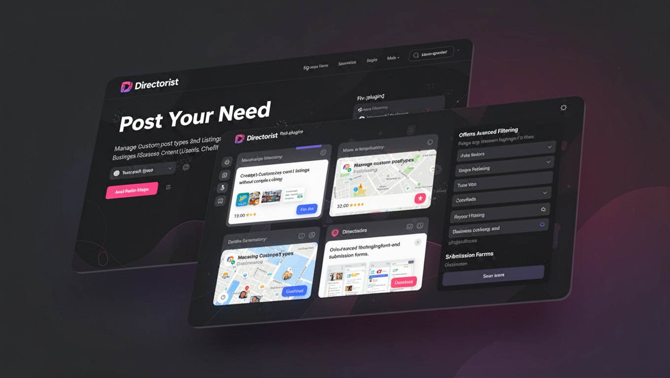 Preview of Directorist - Post Your Need