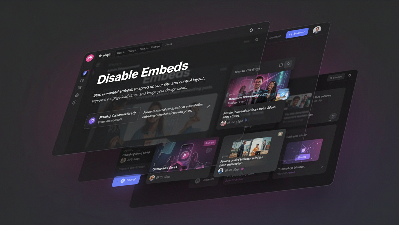 Preview of Disable Embeds