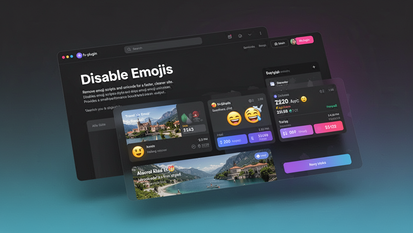 Preview of Disable Emojis