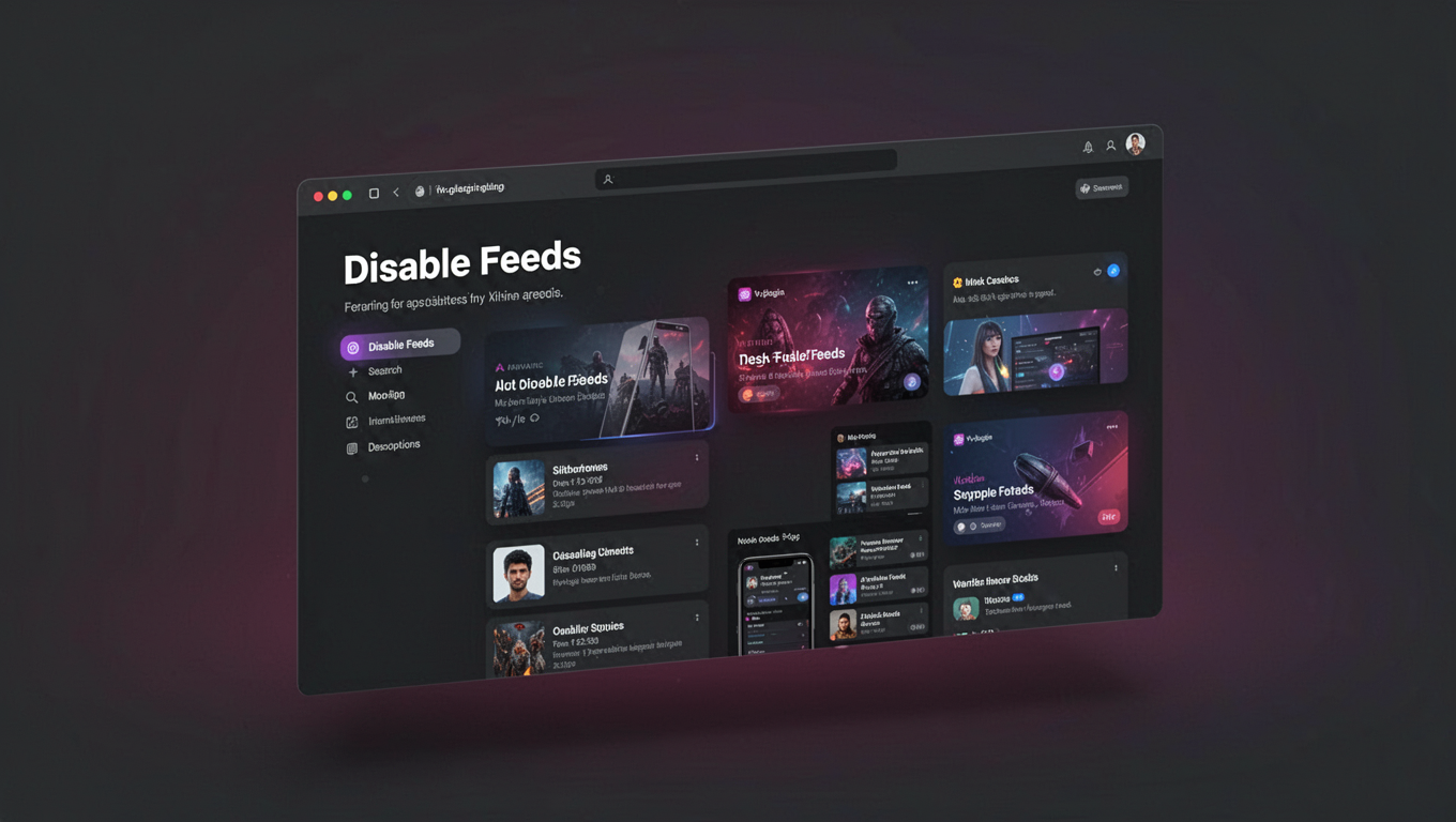 Preview of Disable Feeds
