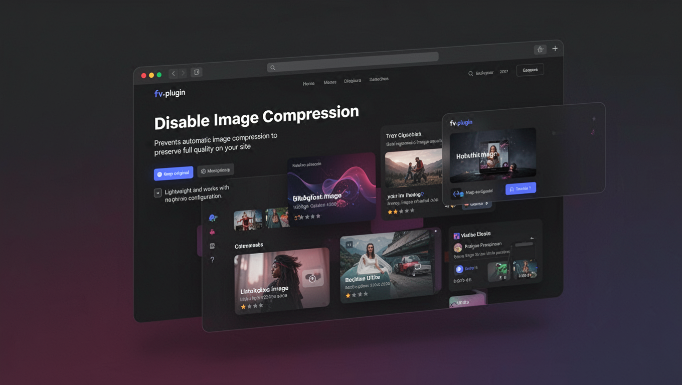 Preview of Disable Image Compression
