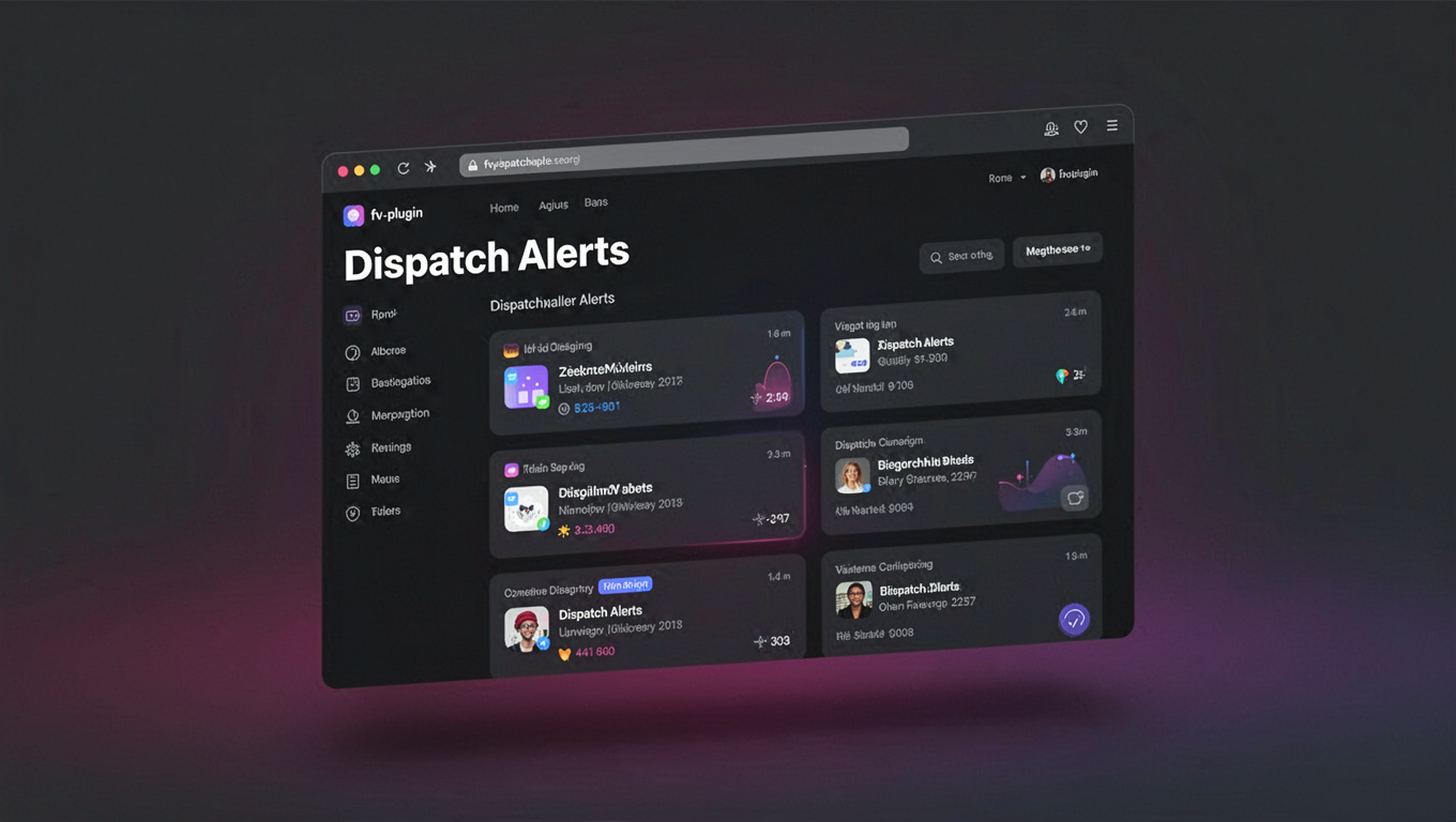 Preview of Dispatch Alerts