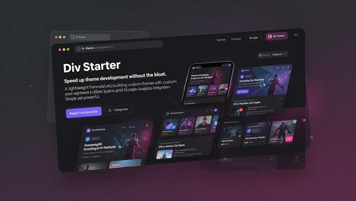 Preview of Div Starter