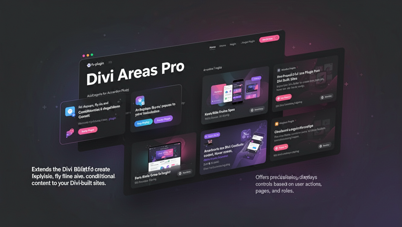 Preview of Divi Areas Pro