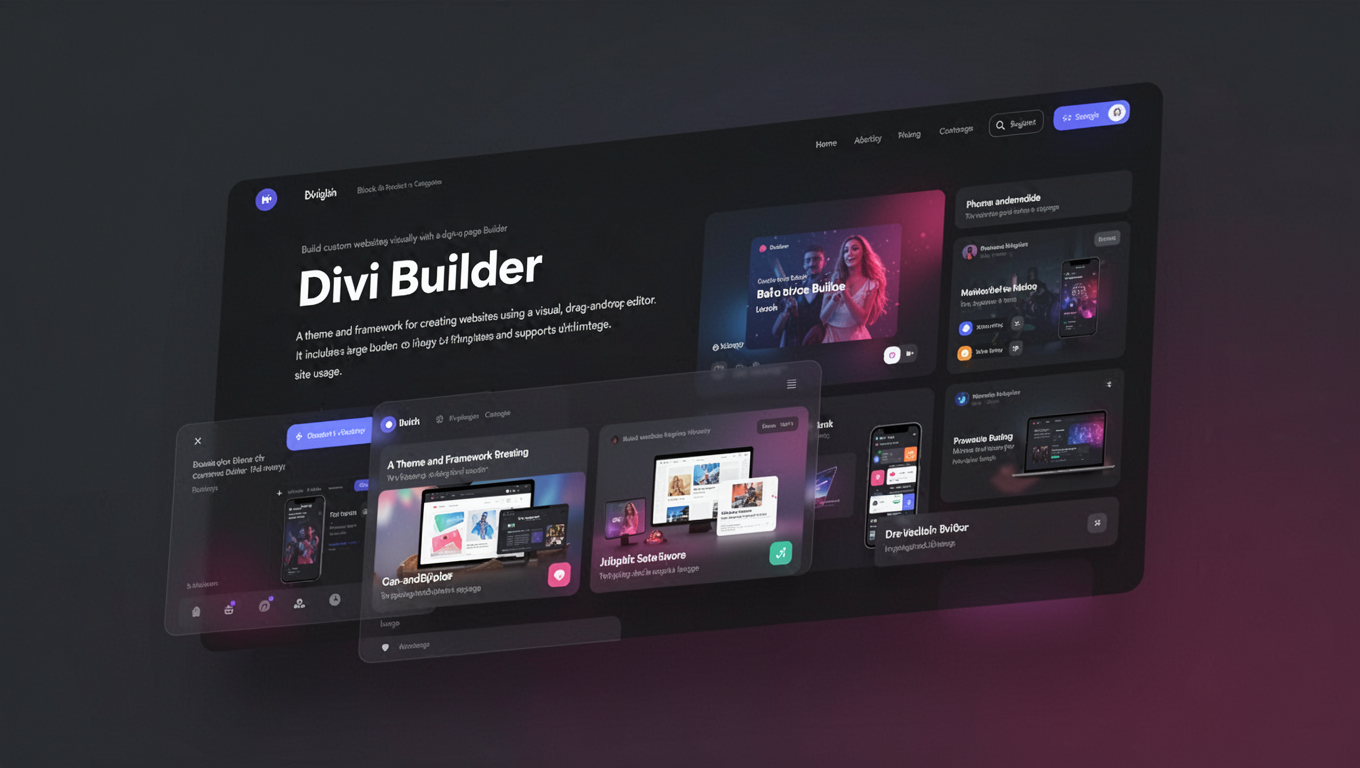 Preview of Divi Builder