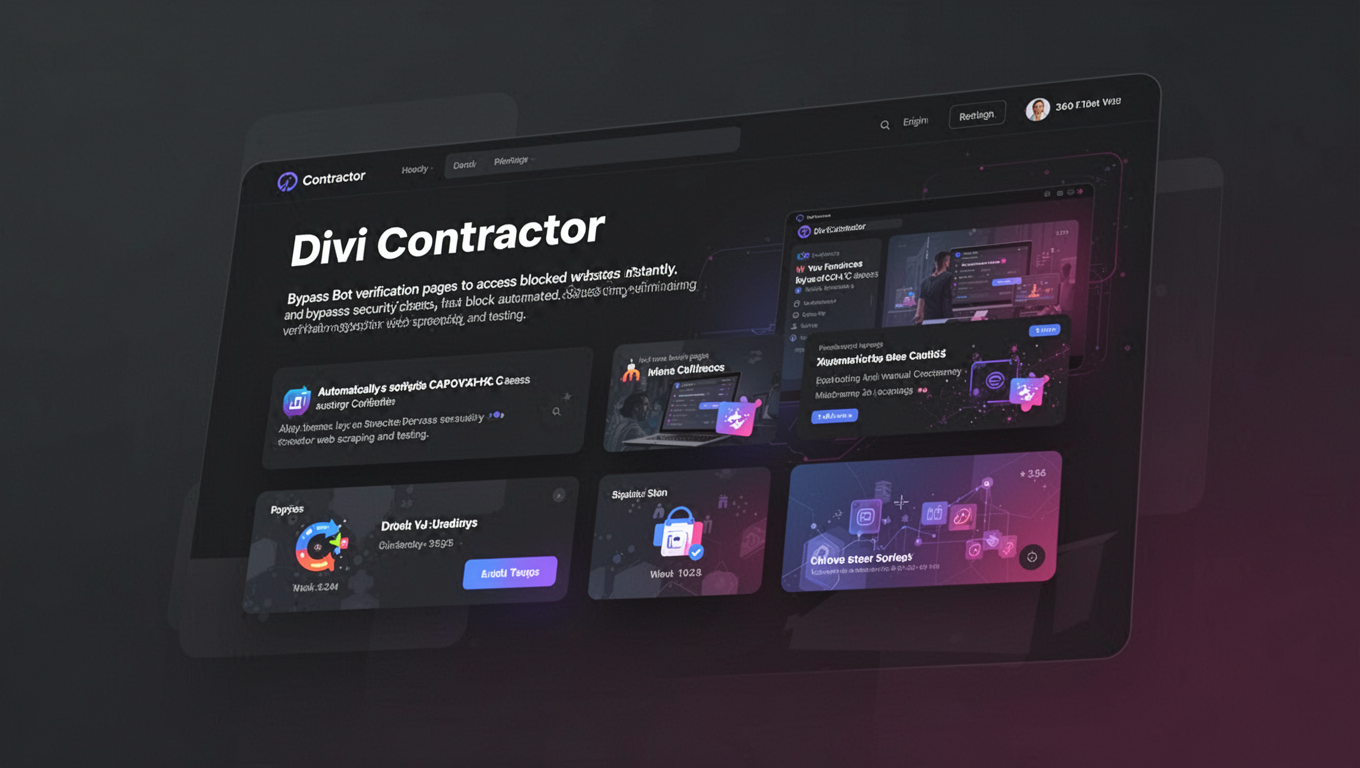 Preview of Divi Contractor