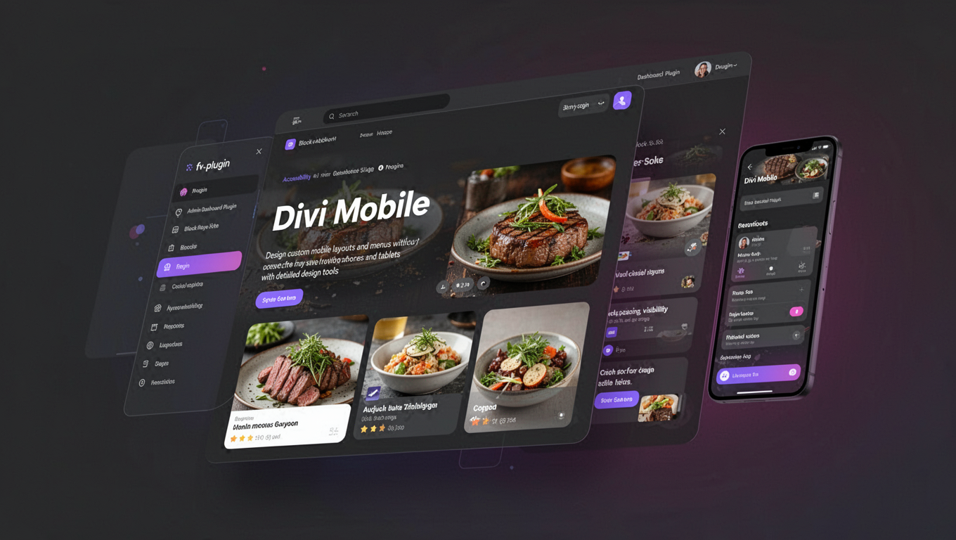 Preview of Divi Mobile