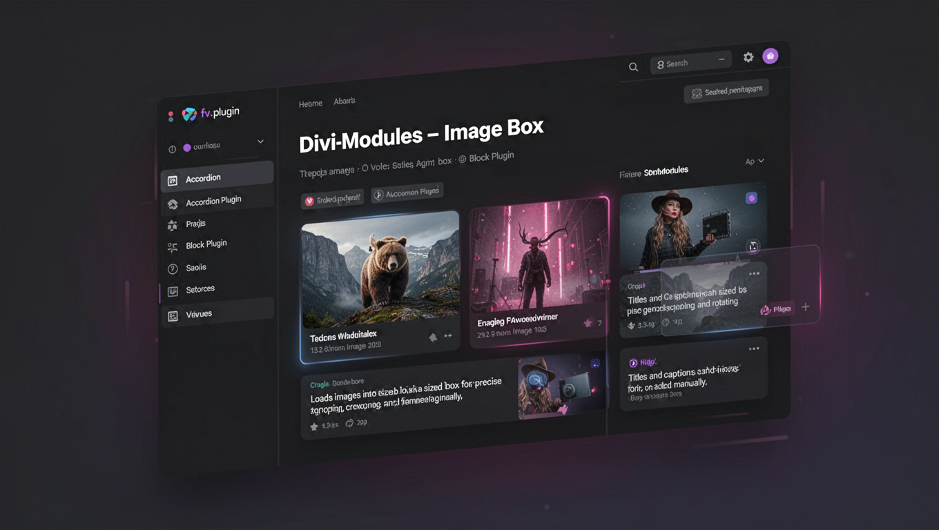 Preview of Divi-Modules – Image Box