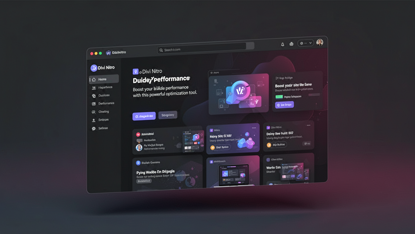 Preview of Divi Nitro