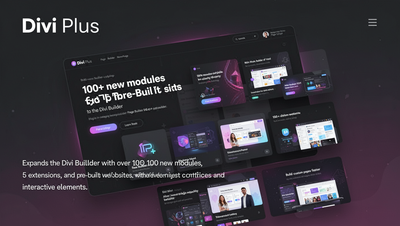 Preview of Divi Plus