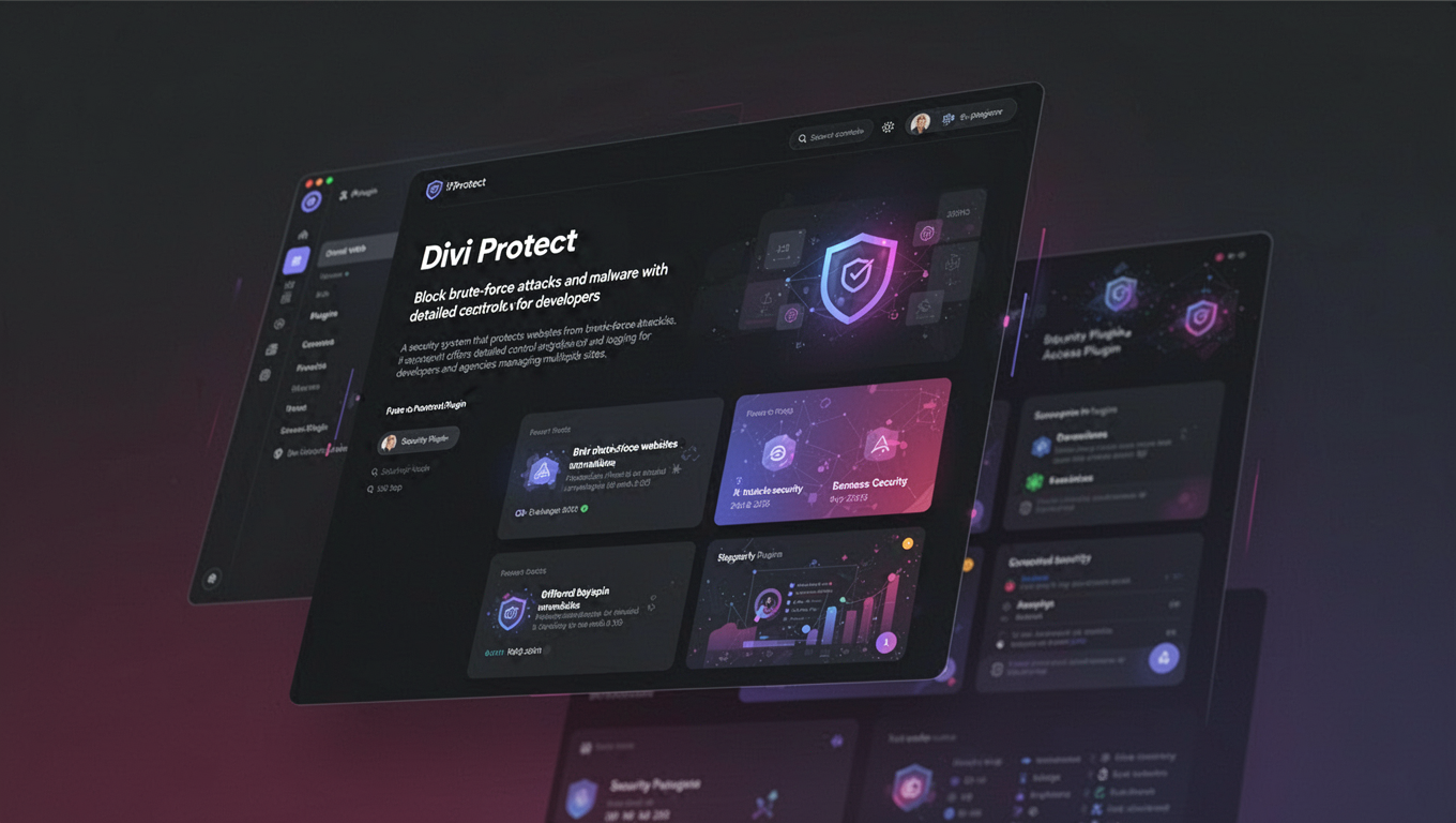 Preview of Divi Protect