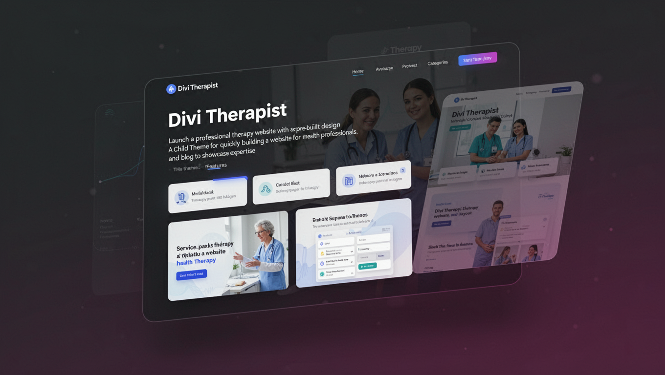 Preview of Divi Therapist