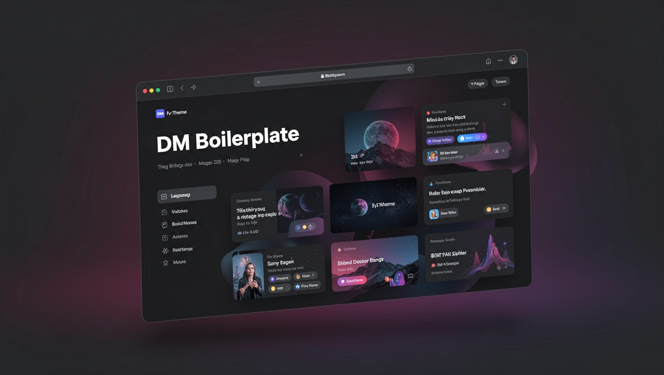 Preview of DM Boilerplate