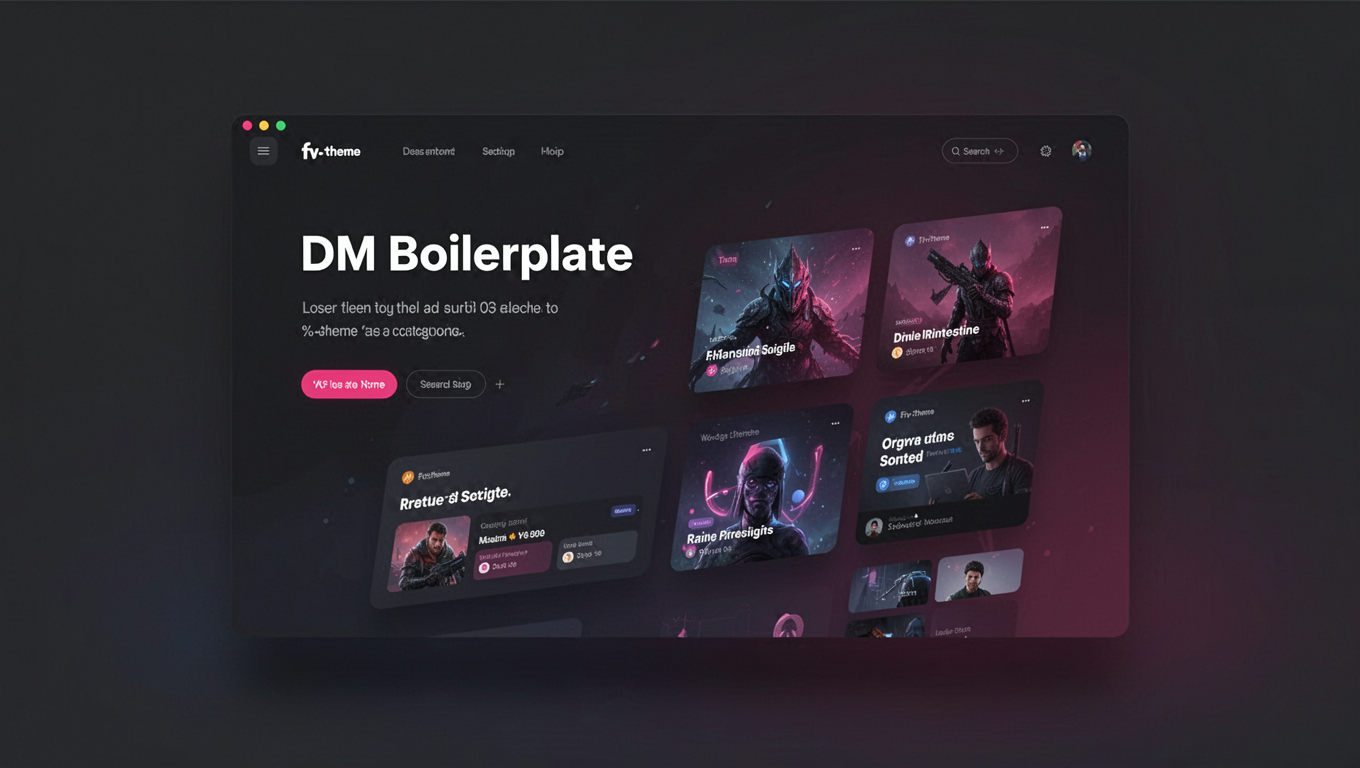 Preview of DM Boilerplate