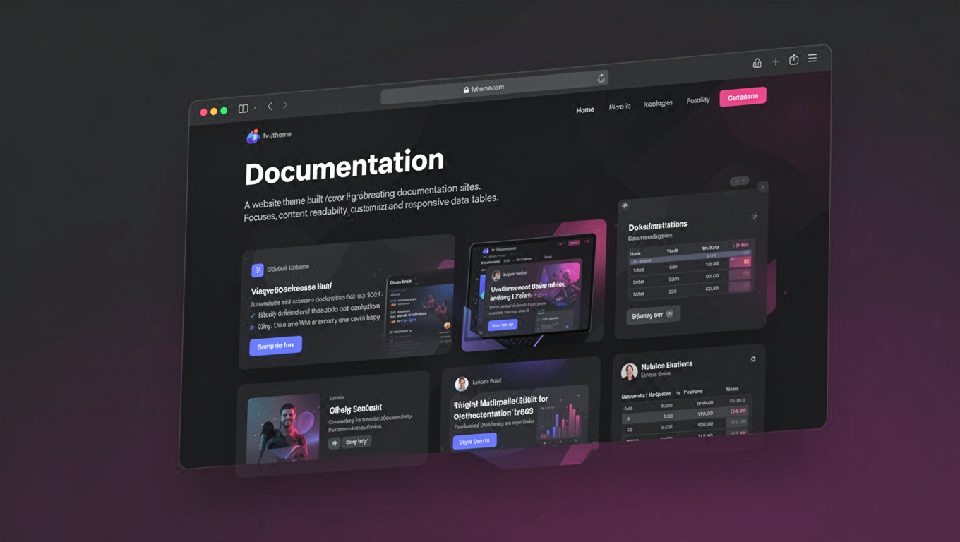 Preview of Documentation