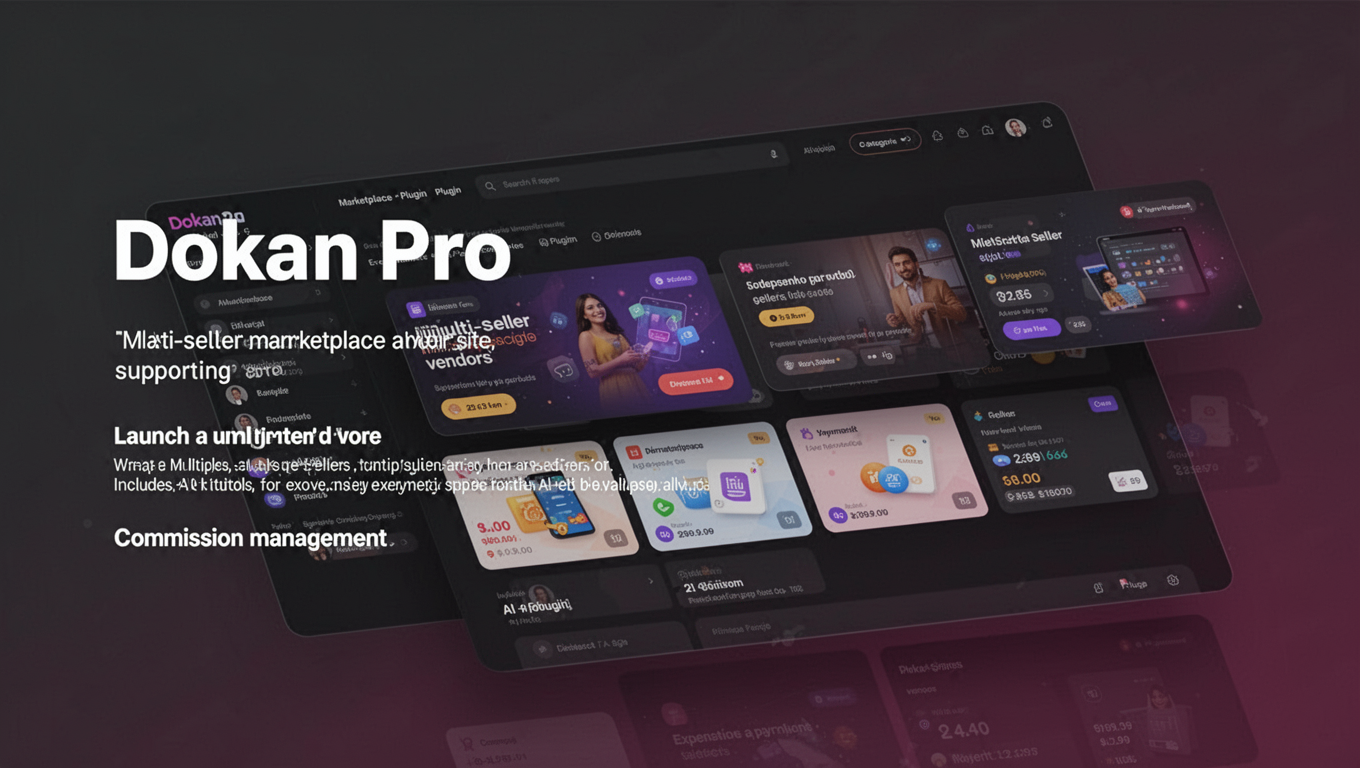 Preview of Dokan Pro