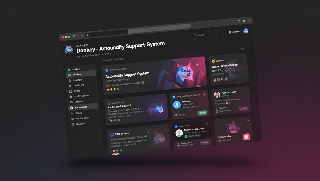 Preview of Donkey - Astoundify Support System
