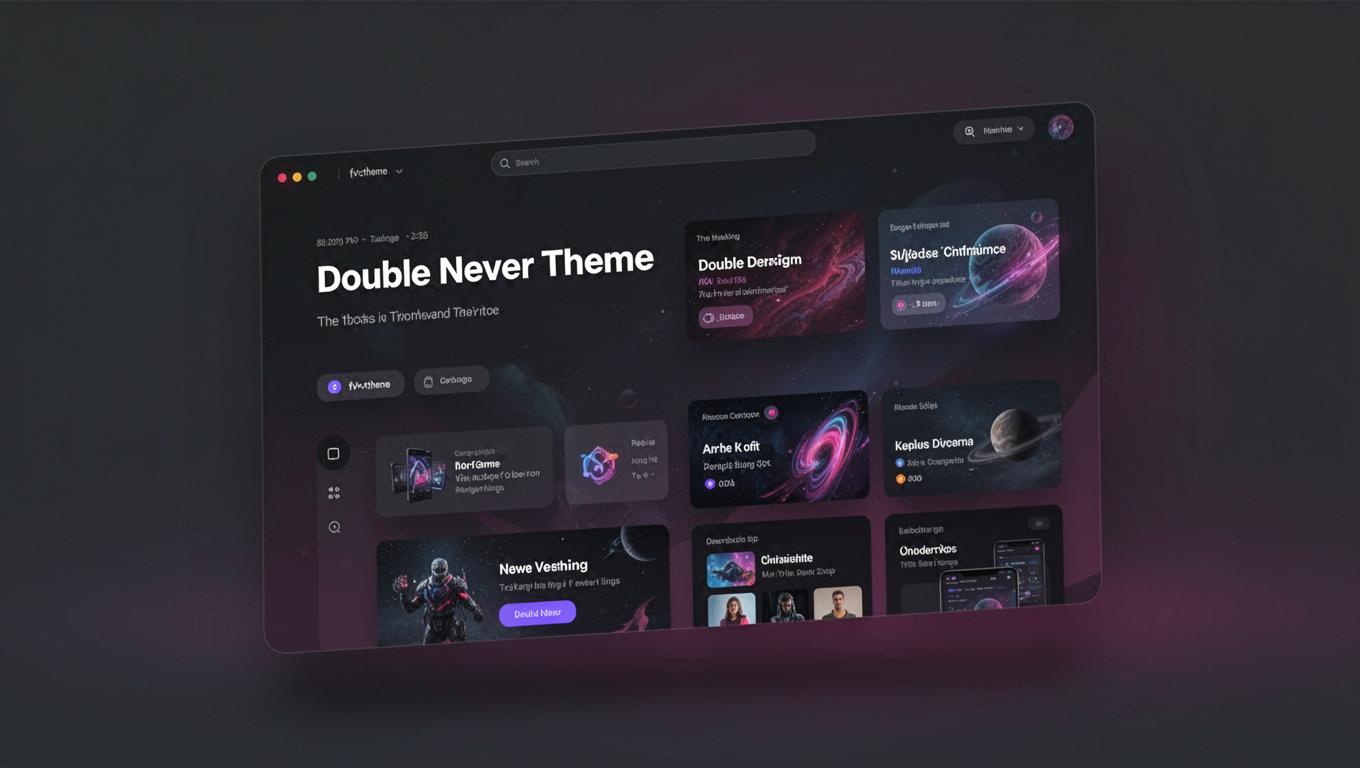 Preview of Double Never Theme
