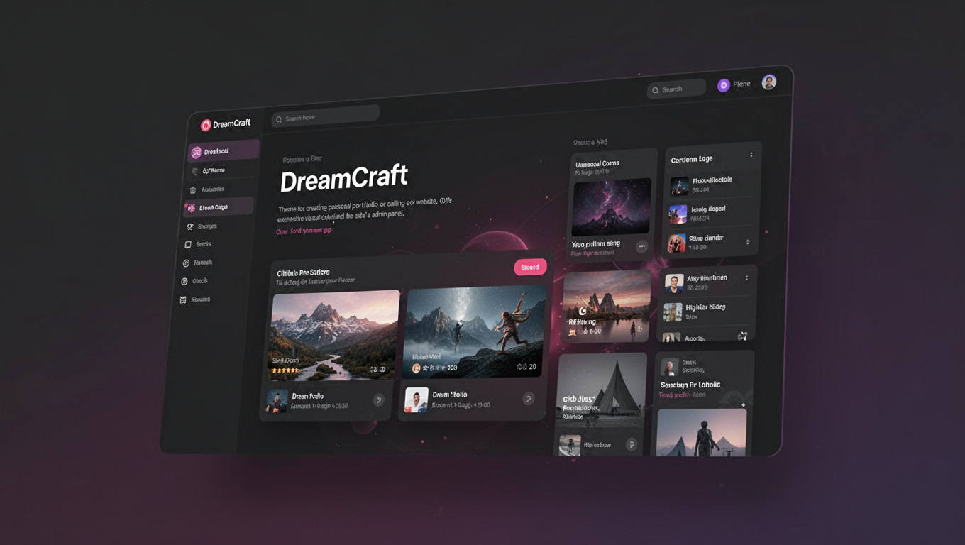 Preview of DreamCraft