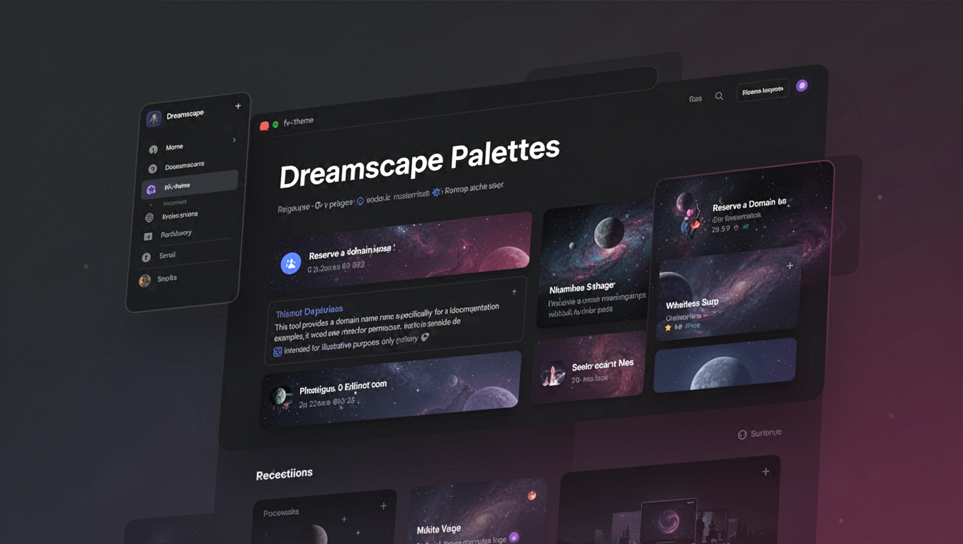 Preview of Dreamscape Palettes