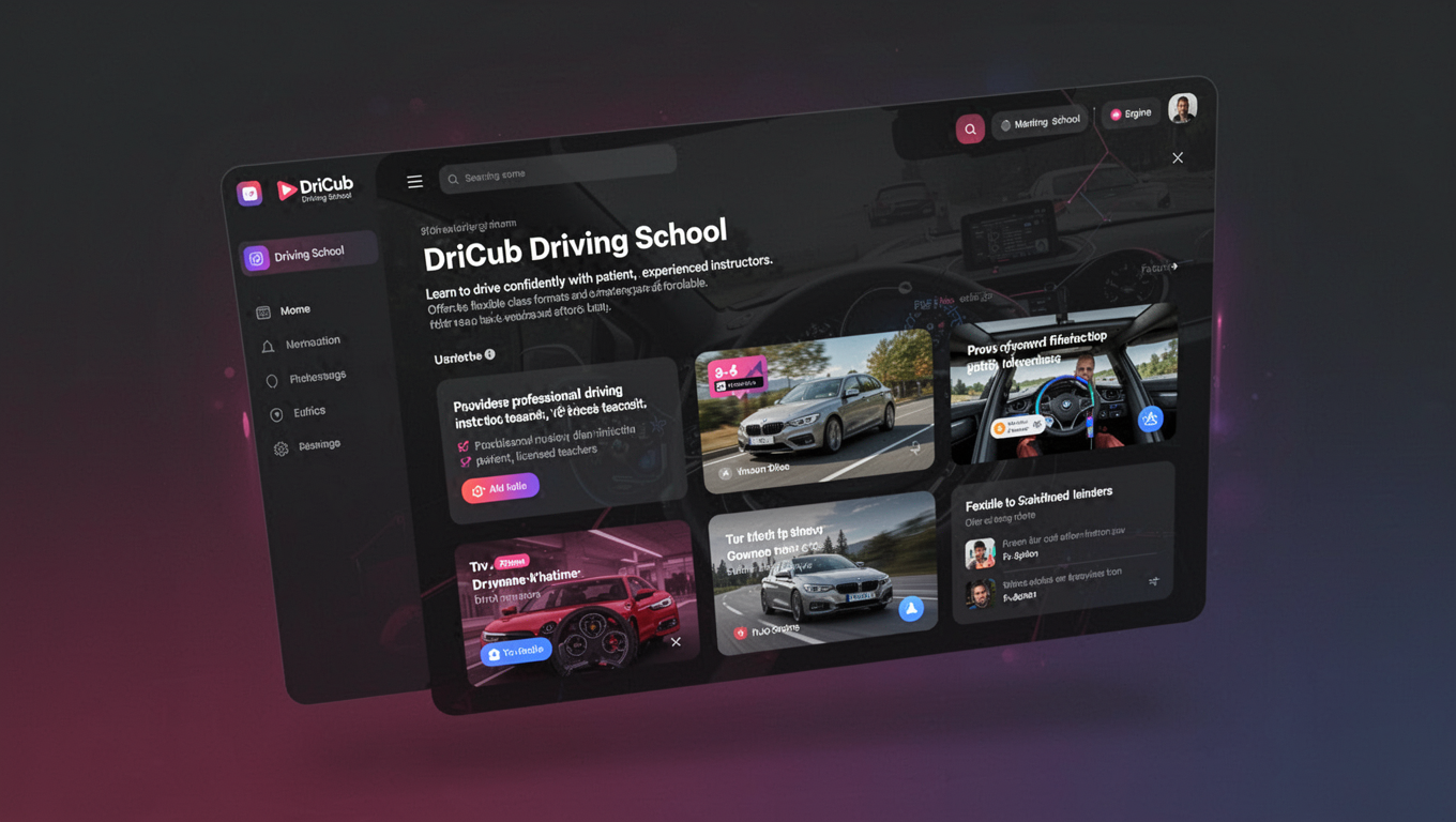 Preview of DriCub Driving School