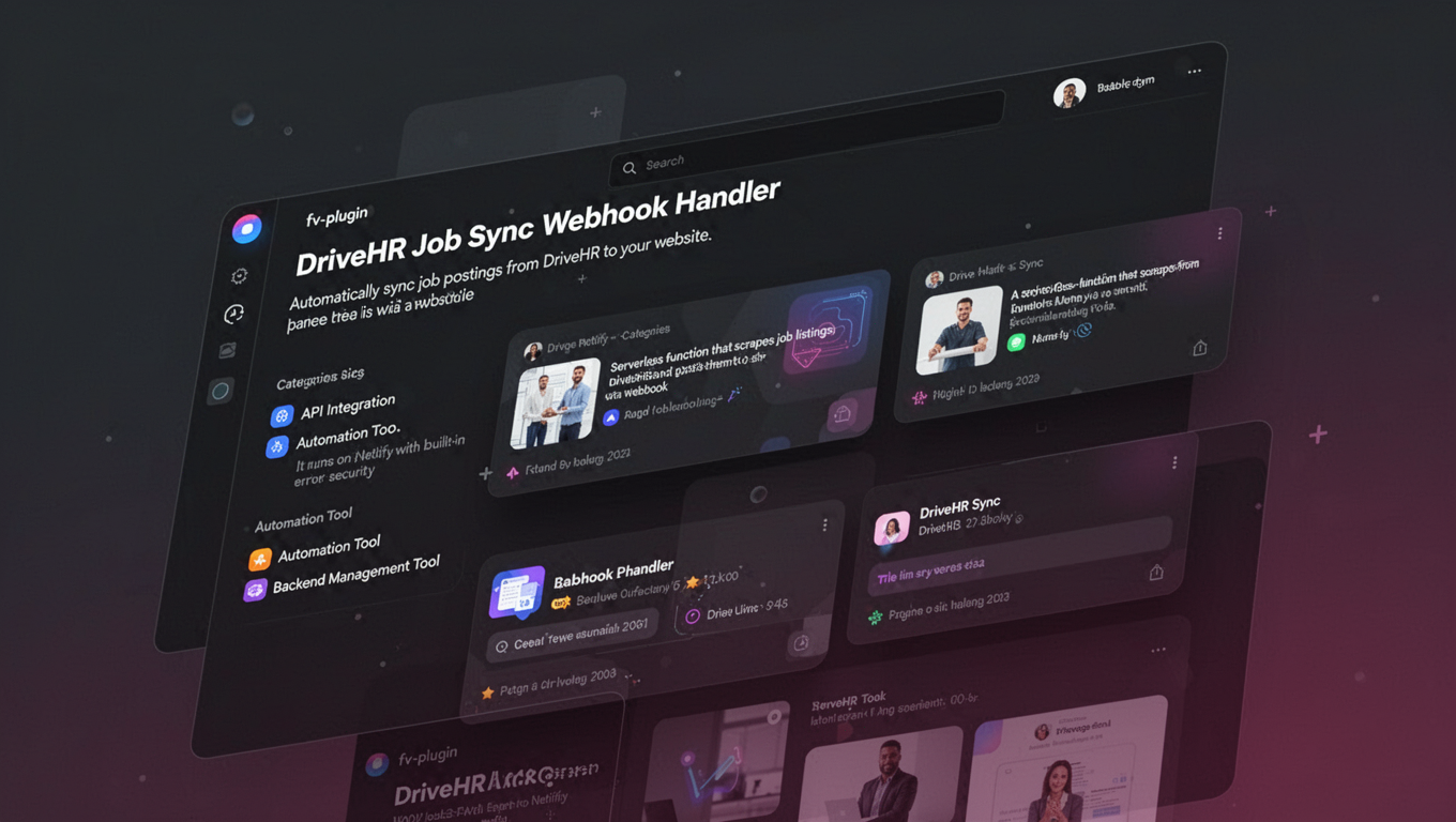 Preview of DriveHR Job Sync Webhook Handler